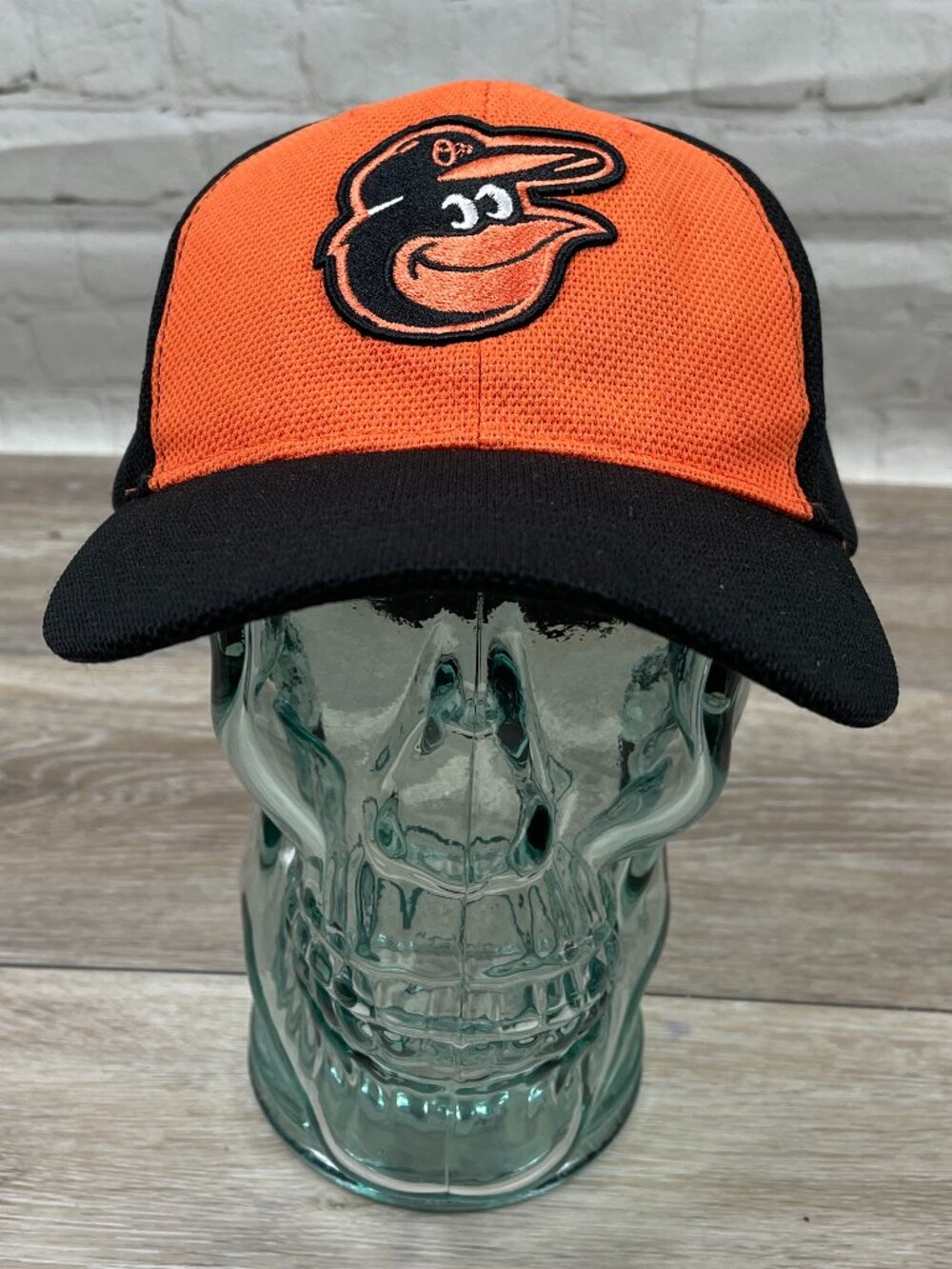 VINTAGE BALTIMORE ORIOLES DAP MELONWEAR PROMO VELCRO BACK HAT / CAP